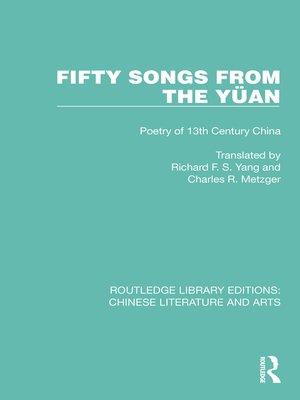 cover image of Fifty Songs from the Yüan
